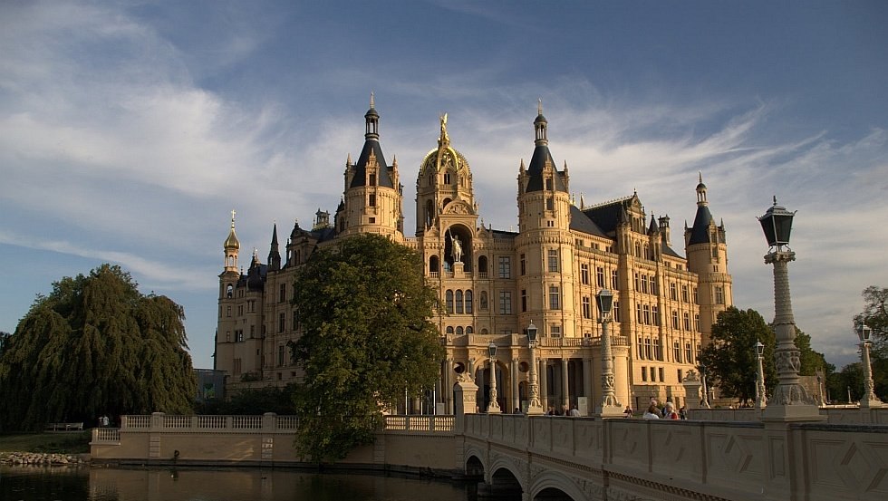Das Schweriner Schloss ist das Wahrzeichen der Landeshauptstadt, © Carsten Pescht (Author: © Carsten Pescht)