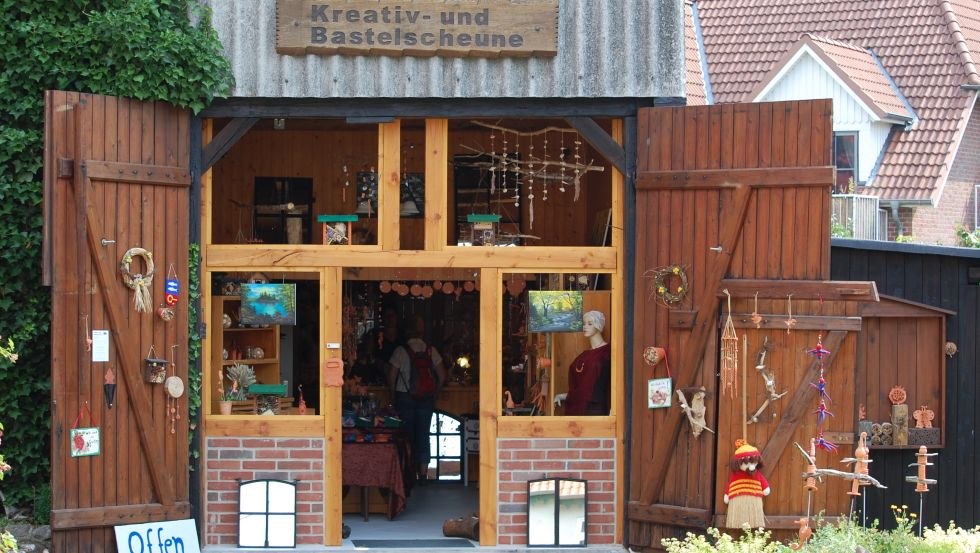 Eingang in die Kreativ- und Bastelscheune, © Kreativ- und Bastelscheune/Hoffmeister (Author: © Kreativ- und Bastelscheune/Hoffmeister)
